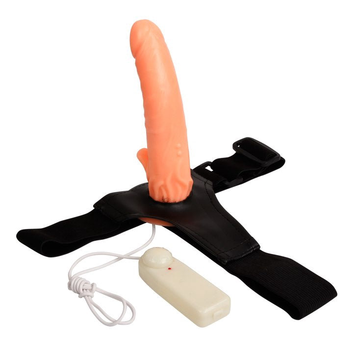 Ultra Passionate Harness Met Vibrerende Dildo