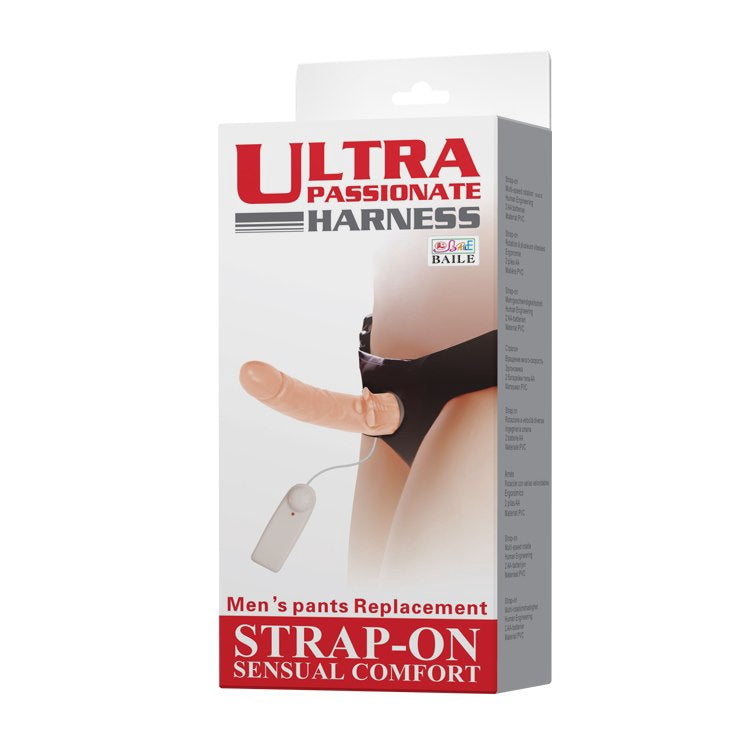 Ultra Passionate Harness Met Vibrerende Dildo