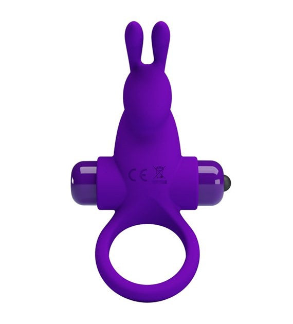 Pretty Love Vibrating Rabbit Cock Ring