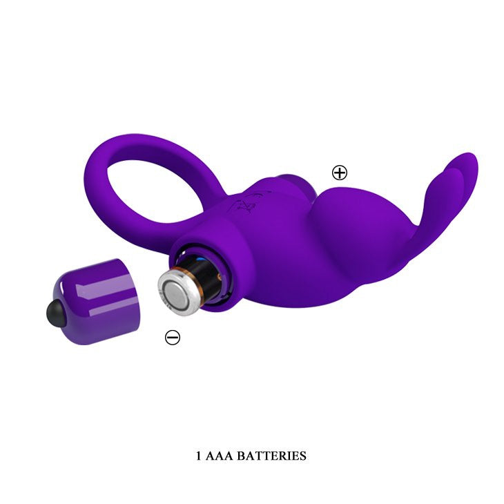Pretty Love Vibrating Rabbit Cock Ring