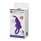 Pretty Love Vibrating Rabbit Cock Ring