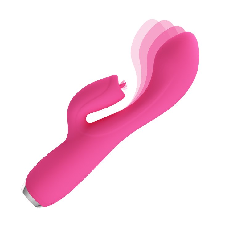 Pretty Love Vibrator Met Tong Gloria Roze