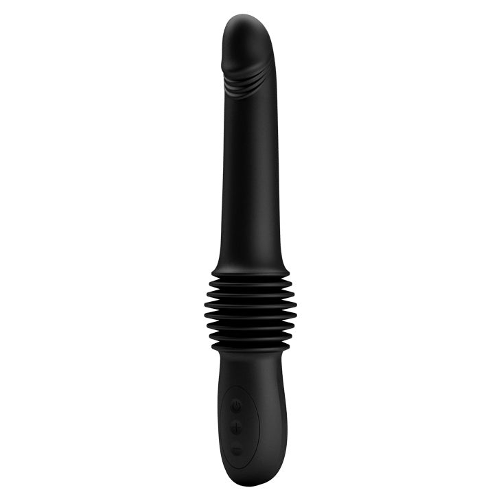 Stotende vibrator Pazuzu Zwart