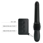 Stotende vibrator Pazuzu Zwart