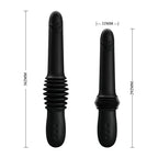 Stotende vibrator Pazuzu Zwart