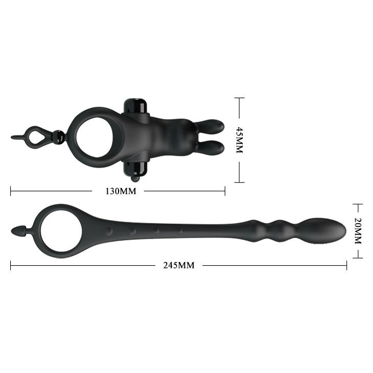 PRETTY LOVE  VIBRATIE PENIS SLEEVE V