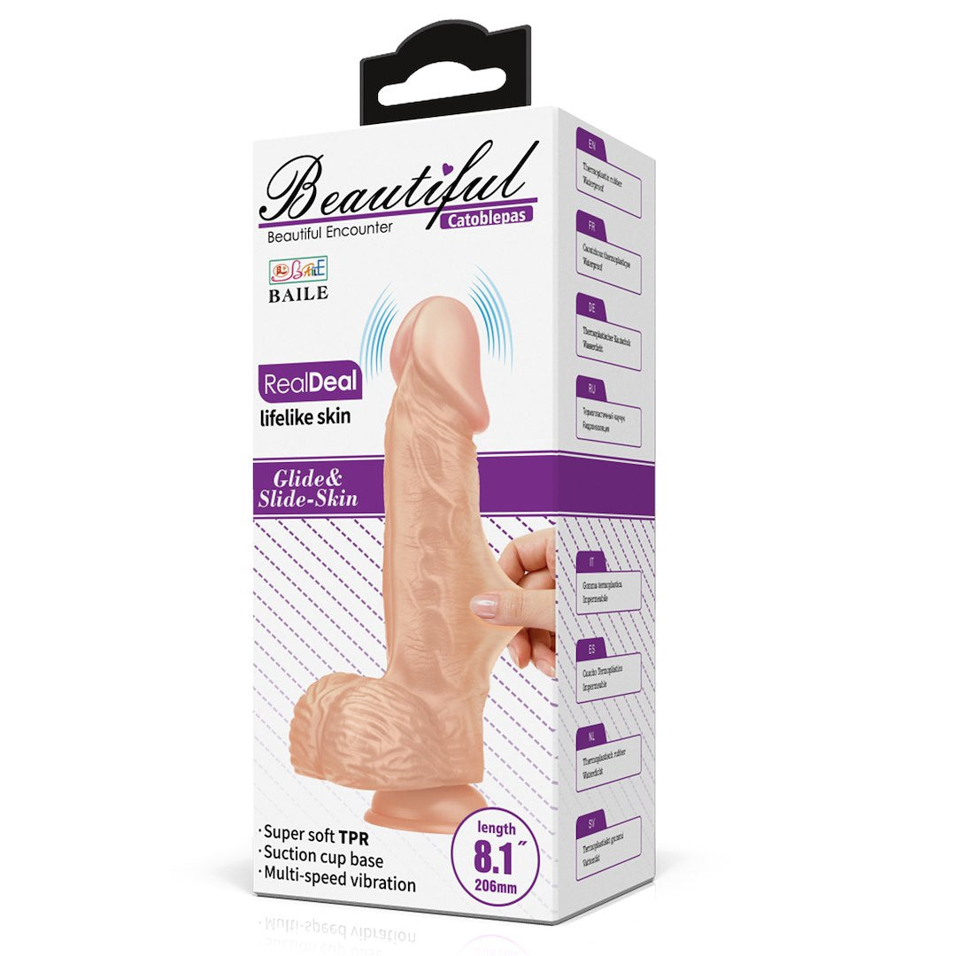 Pretty Love Vibrerende Realistische Dildo Catoblepas
