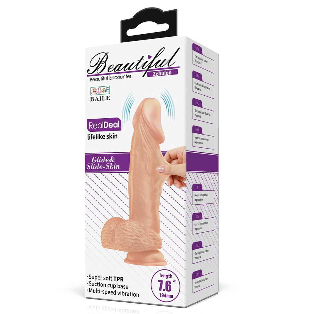 Pretty Love - Zebulon - Realistische Vibrerende Dildo