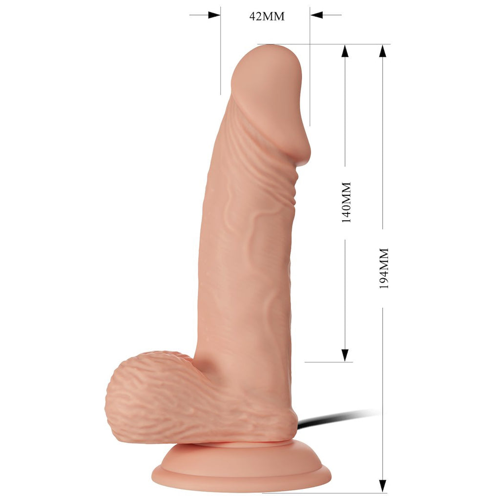 Pretty Love - Zebulon - Realistische Vibrerende Dildo