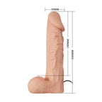 STRAP ON VIBRATOR ULTRA PASSIONATE HARNESS 9.4 Inch