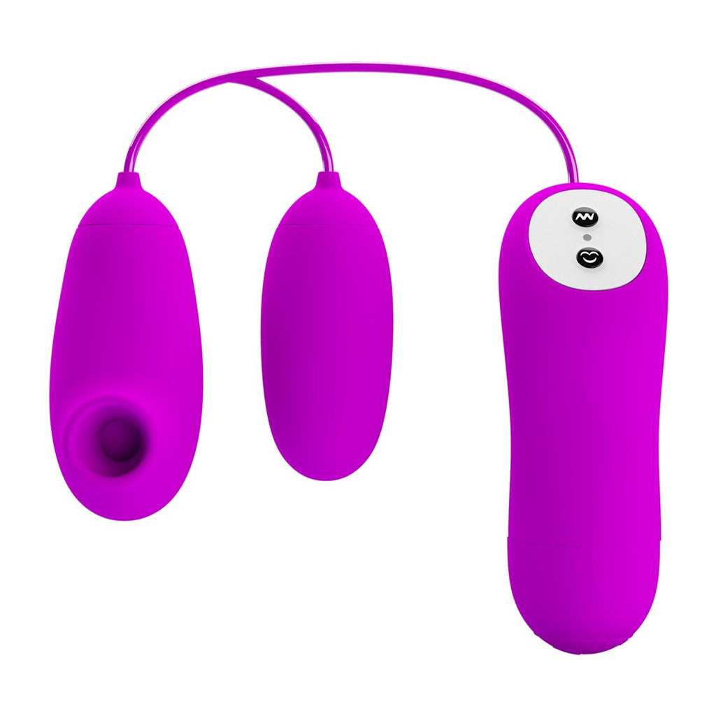VIBRATING AND SUCKING BULLET