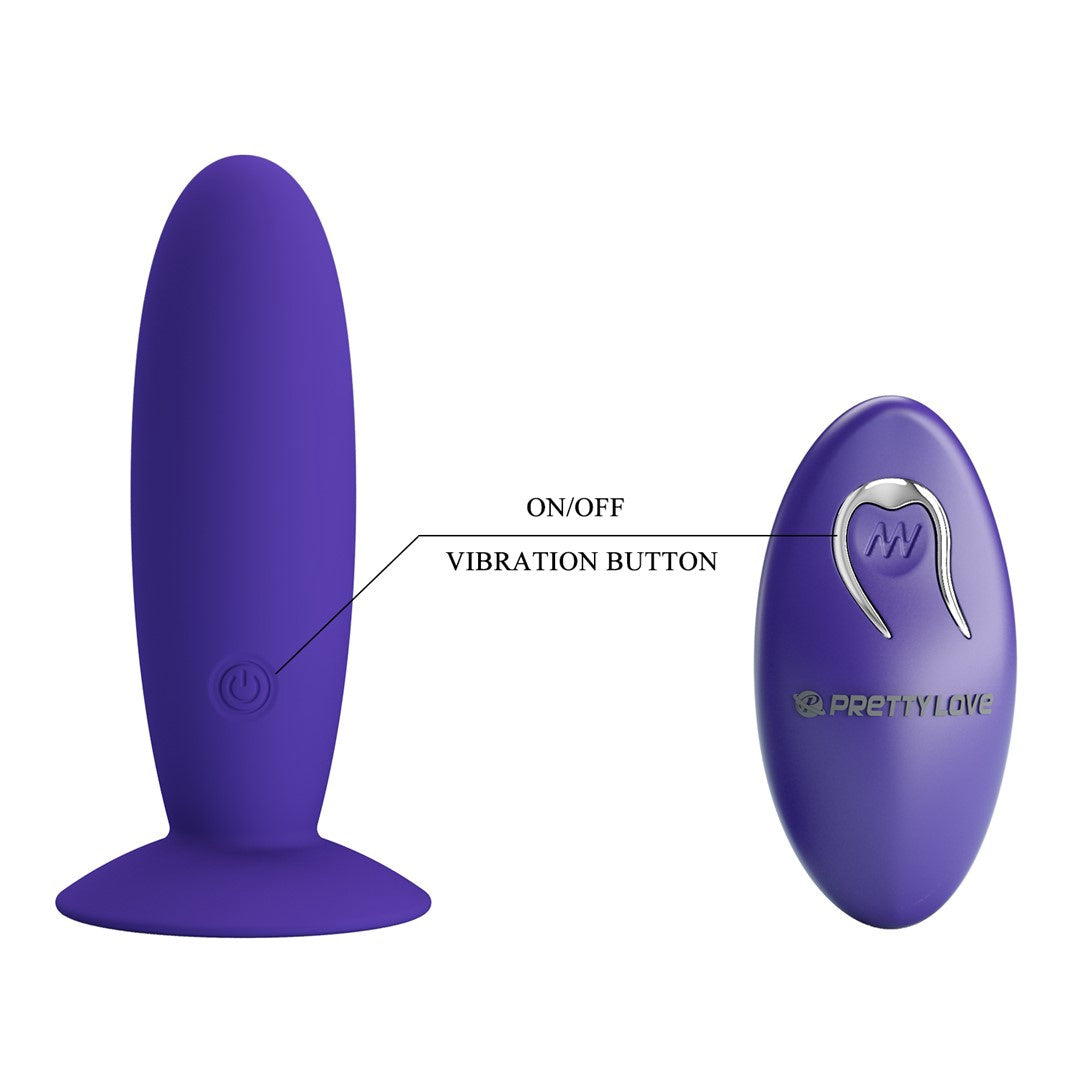 Pretty Love Murray Youth Vibrerende Buttplug Met Afstandsb.