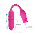 PRETTY LOVE - PINK SILICONE VIBRATING BULLET