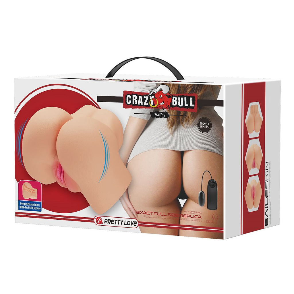 Crazy Bull Masturbator Met Vibratie Hailey