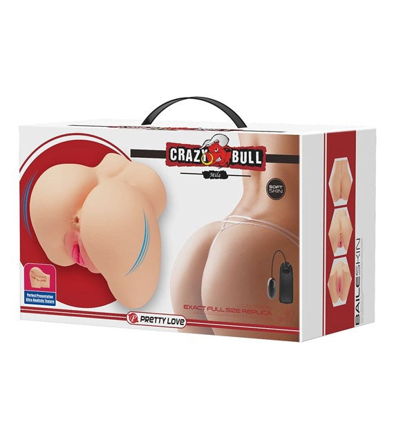 Crazy Bull Mila Masturbator Met Vibratie