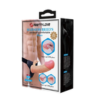 Pretty Love Hollow Strap On Met 19cm Dildo