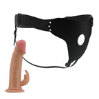 Pretty Love Hollow Strap On Met 19cm Dildo