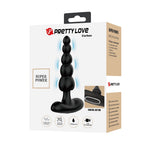 Pretty Love – Corban – Anale Kralen Vibrator – Zwart