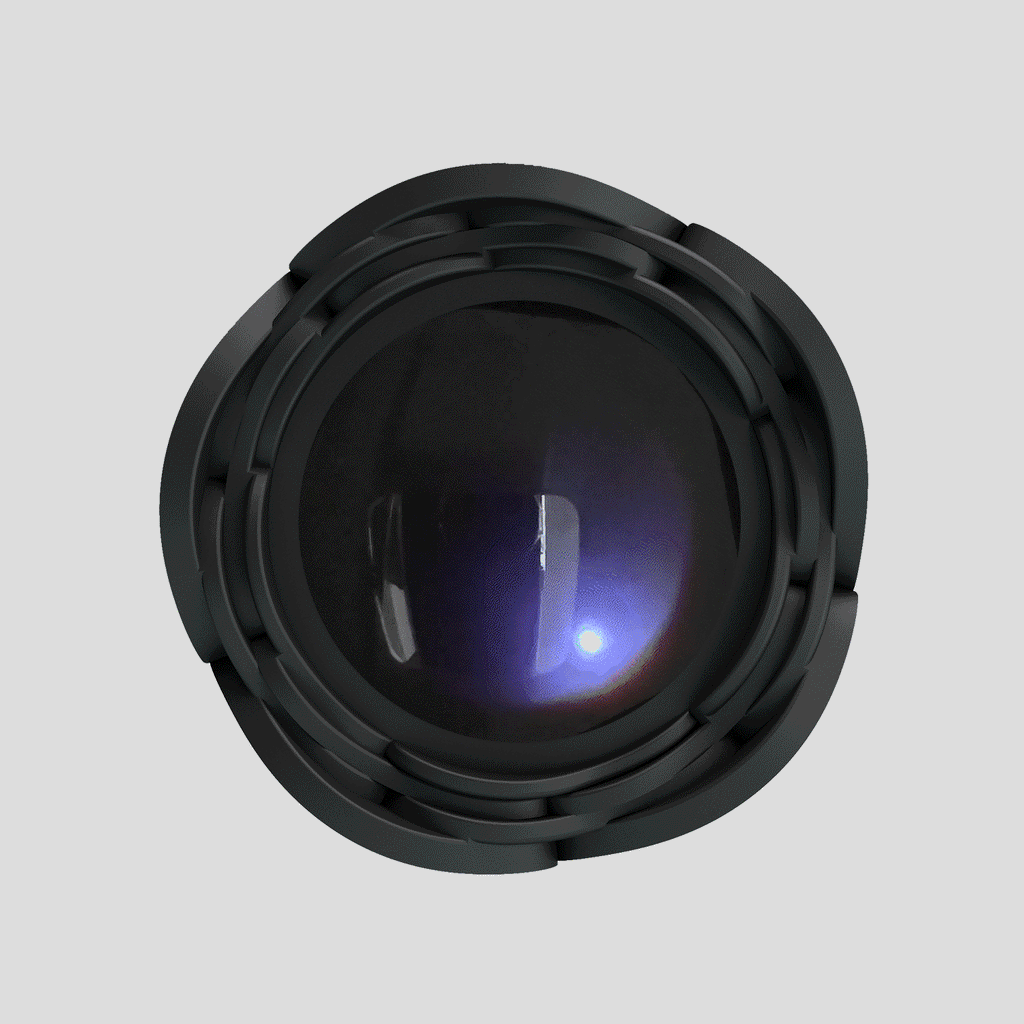 Pretty Love Varian Kleurveranderde Lichtgevende Buttplug Zwart