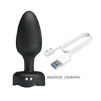 Pretty Love Varian Kleurveranderde Lichtgevende Buttplug Zwart