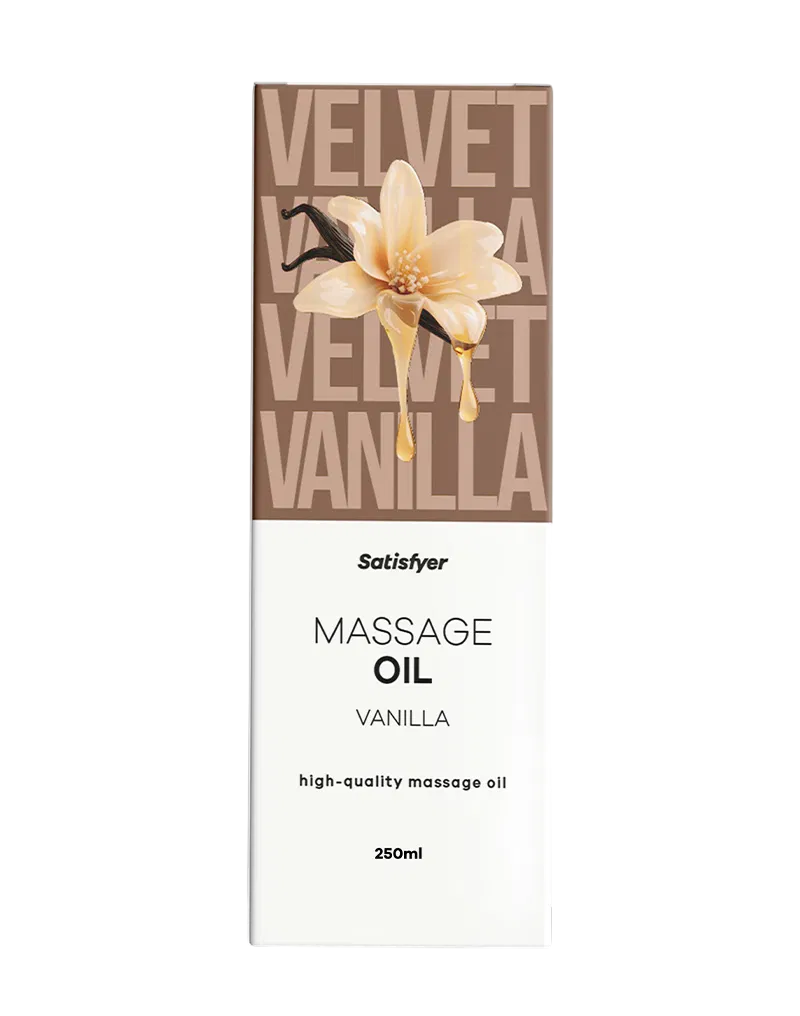 Satisfyer - Massageolie - Vanilla - 250 ml
