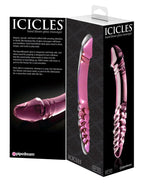 Icicles Glass Dildo Pink No57