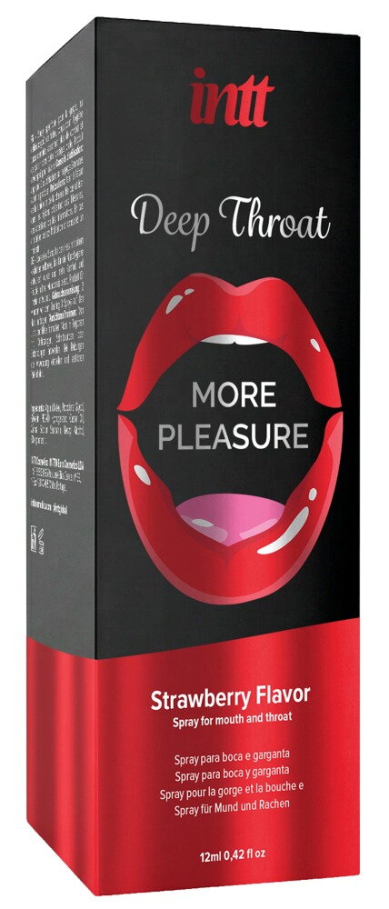 Intt Deep Throat Spray - Strawberry