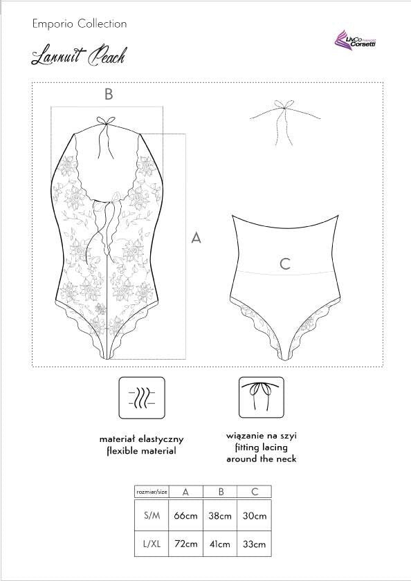 BODY LANNUIT PEACH PRIVATE COLLECTIE