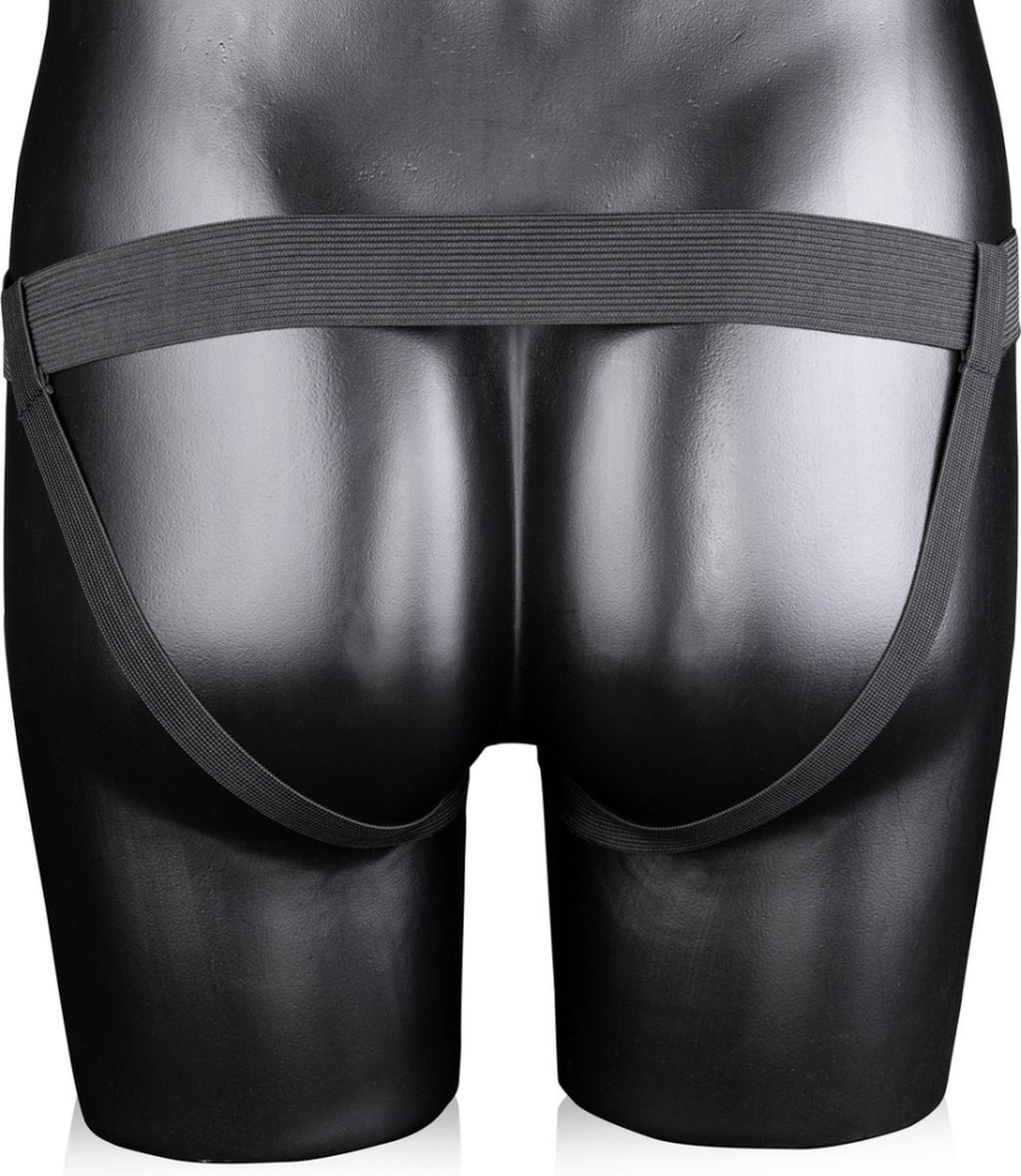 Gebogen Holle Strap-On  8" / 20 cm Gunmetal