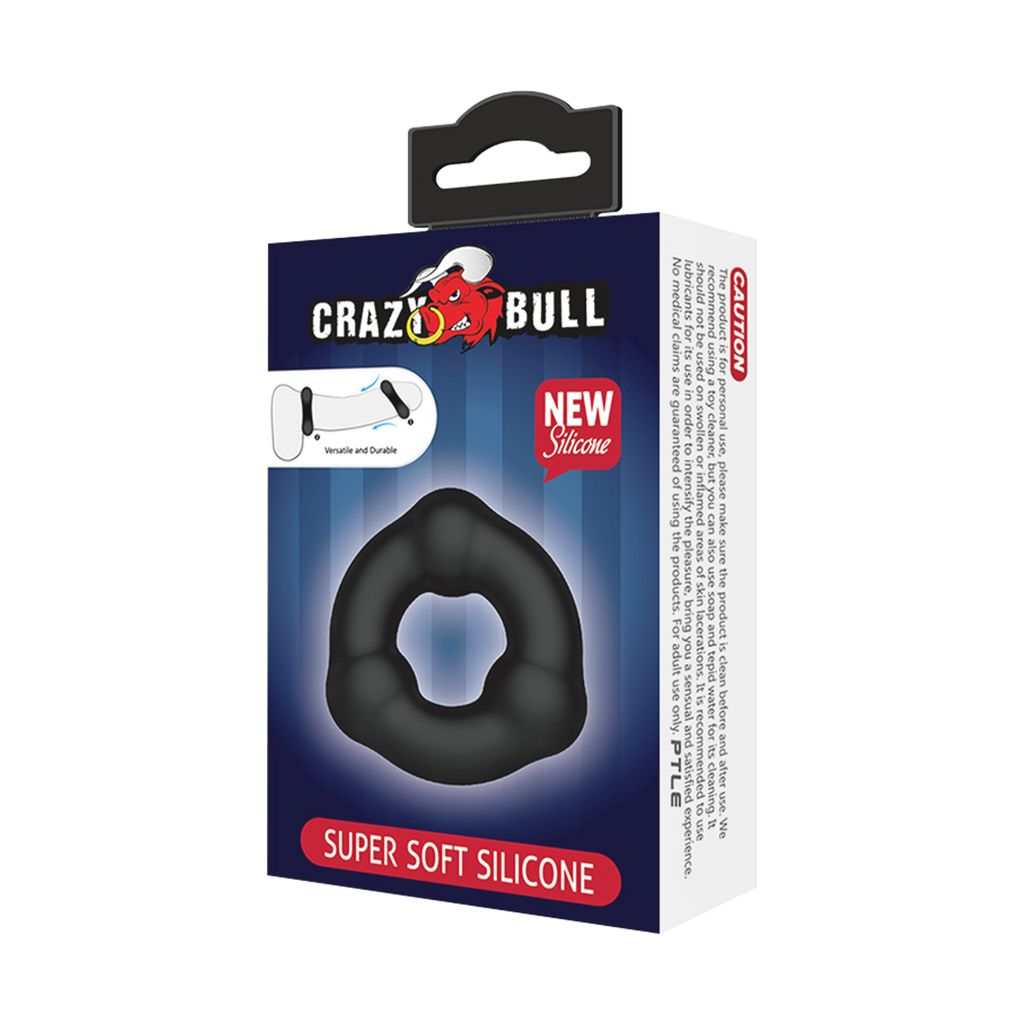 Crazy Bull - Super Soft Siliconen Ring - Model 7