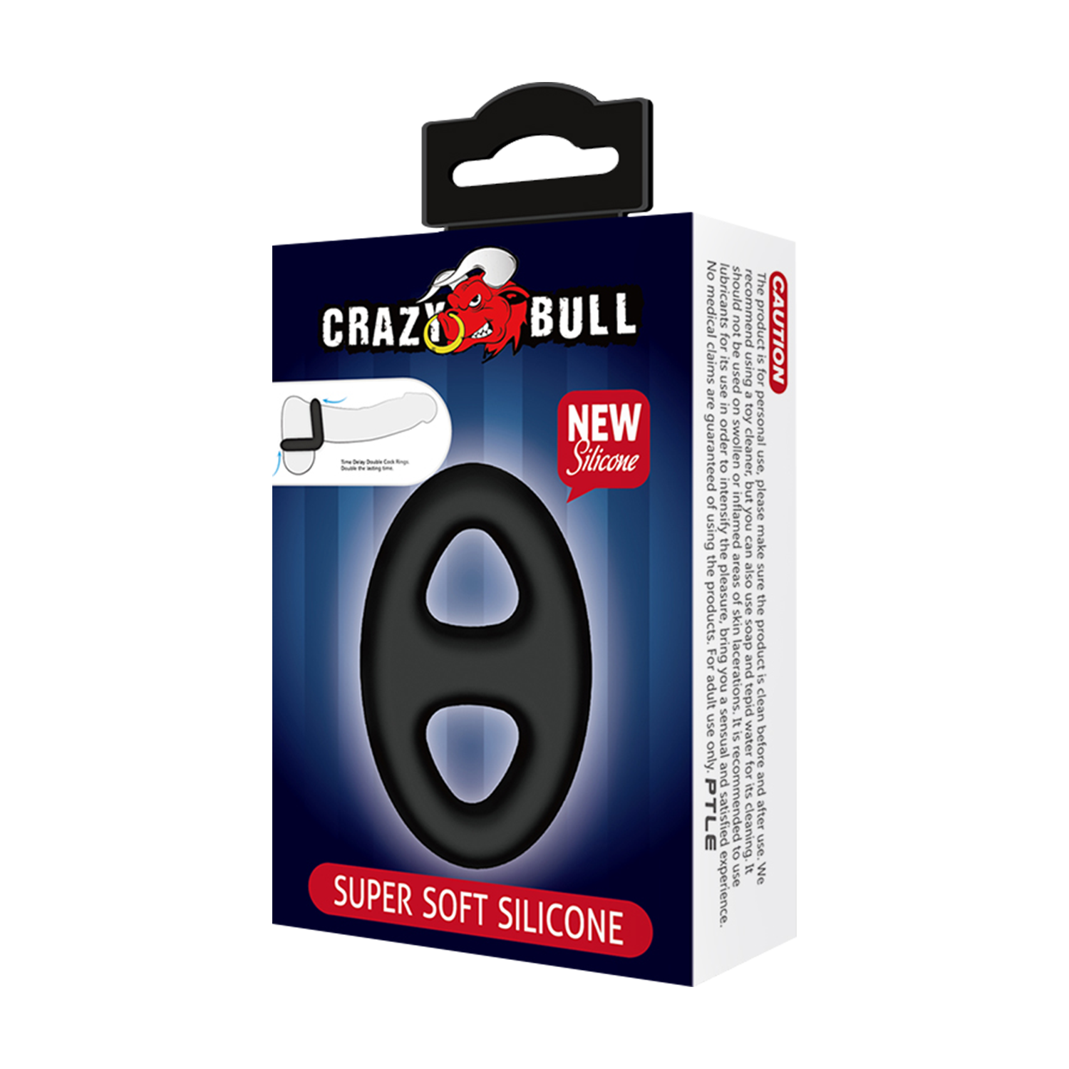 Crazy Bull - Super Soft Siliconen Ring - Model 16