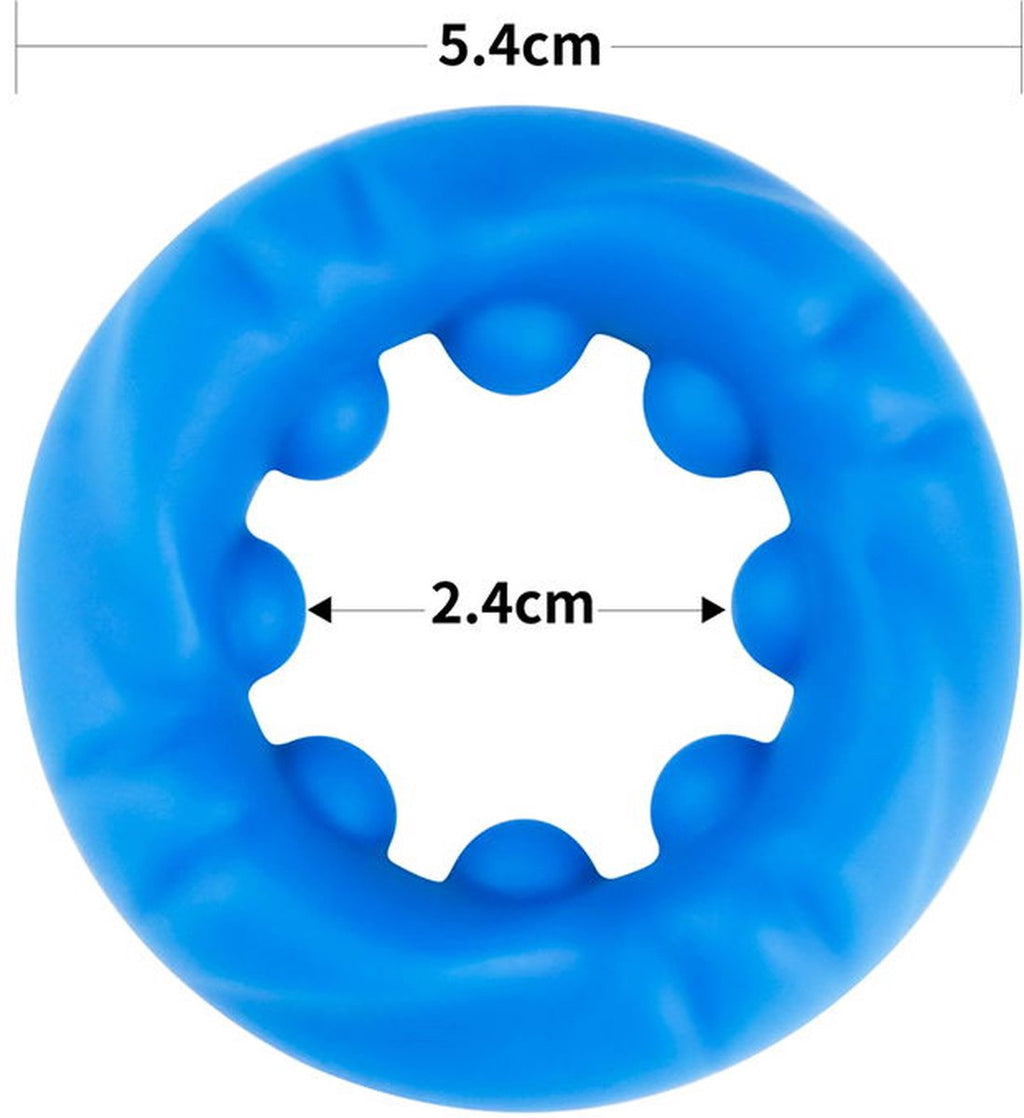 LoveToy  Pinnacle Pro Ridge Bump Ball Stretcher Cockring