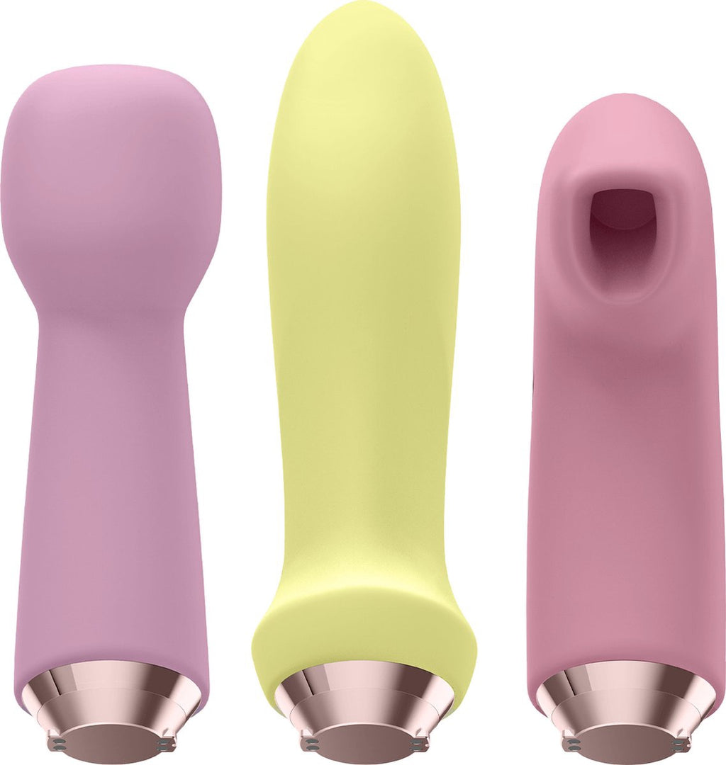 Satisfyer - Marvelous Four - Air Pulse + Vibrator Set - Multicolor