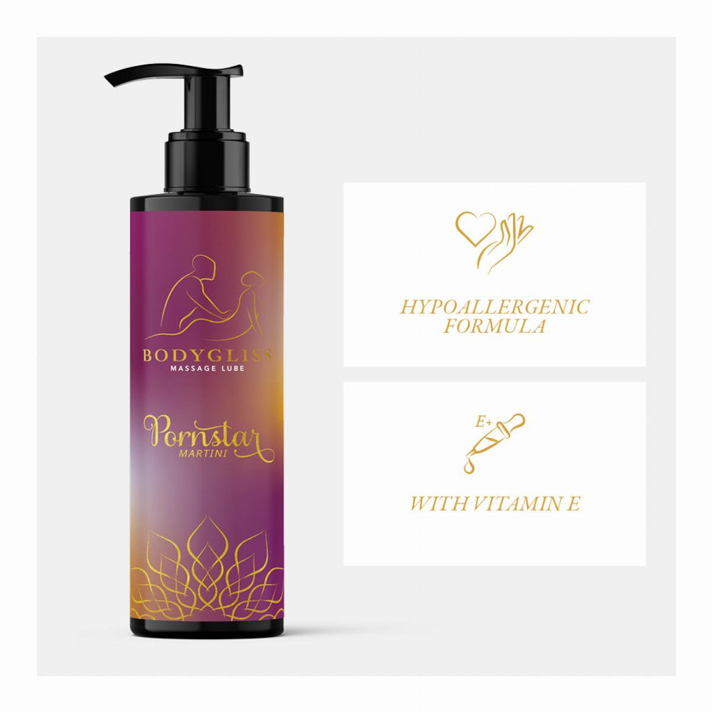 BodyGliss - Cherry Desire Massageolie en Glijmiddel - 150 ml