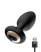 IY - Drago - Buttplug Vibratie, 360° Twister