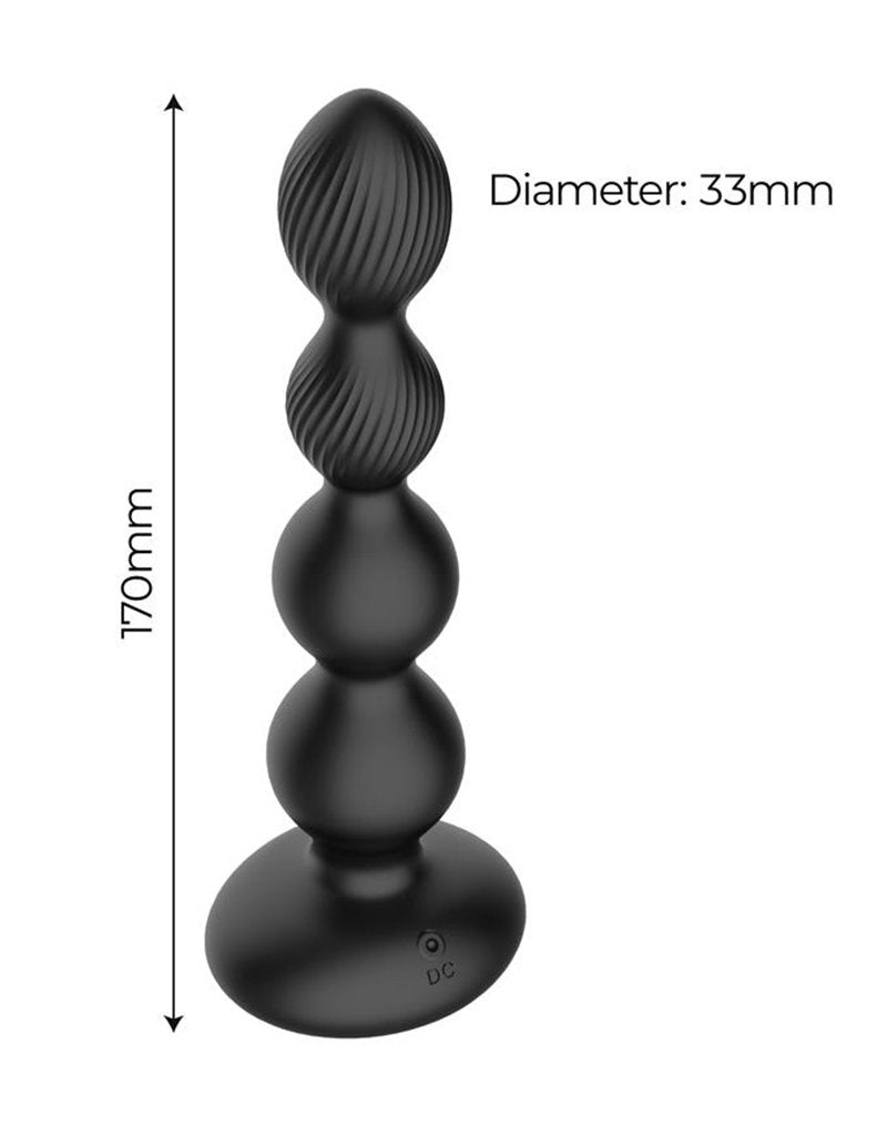IY - Mouve Buttplug Golven,Vibratie 2 Motoren