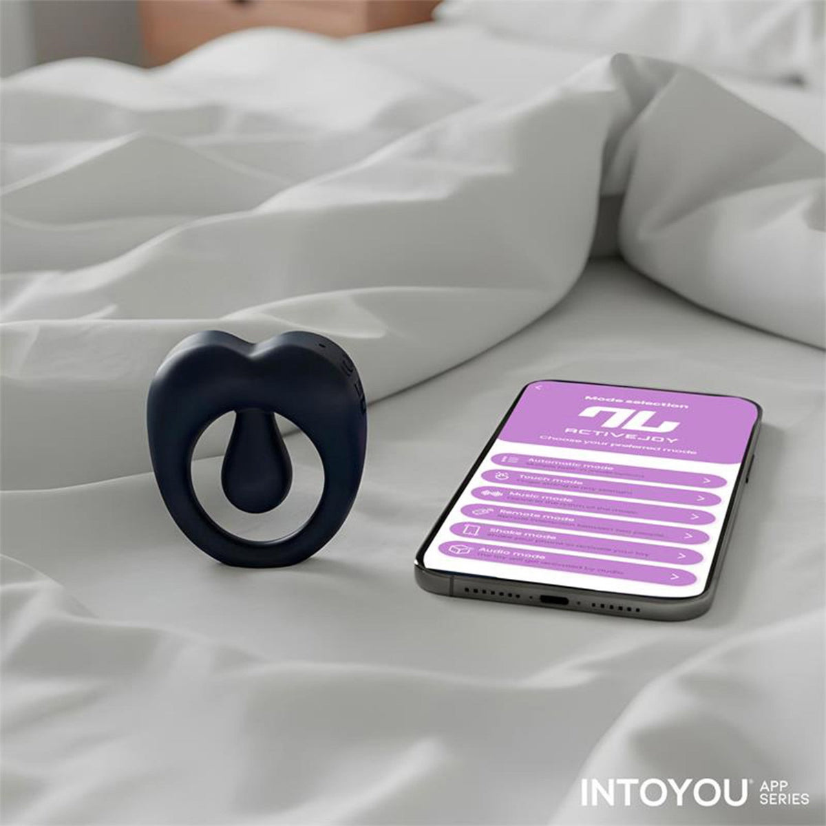 IY - Kenny - Penisring met clitorisstimulator en app
