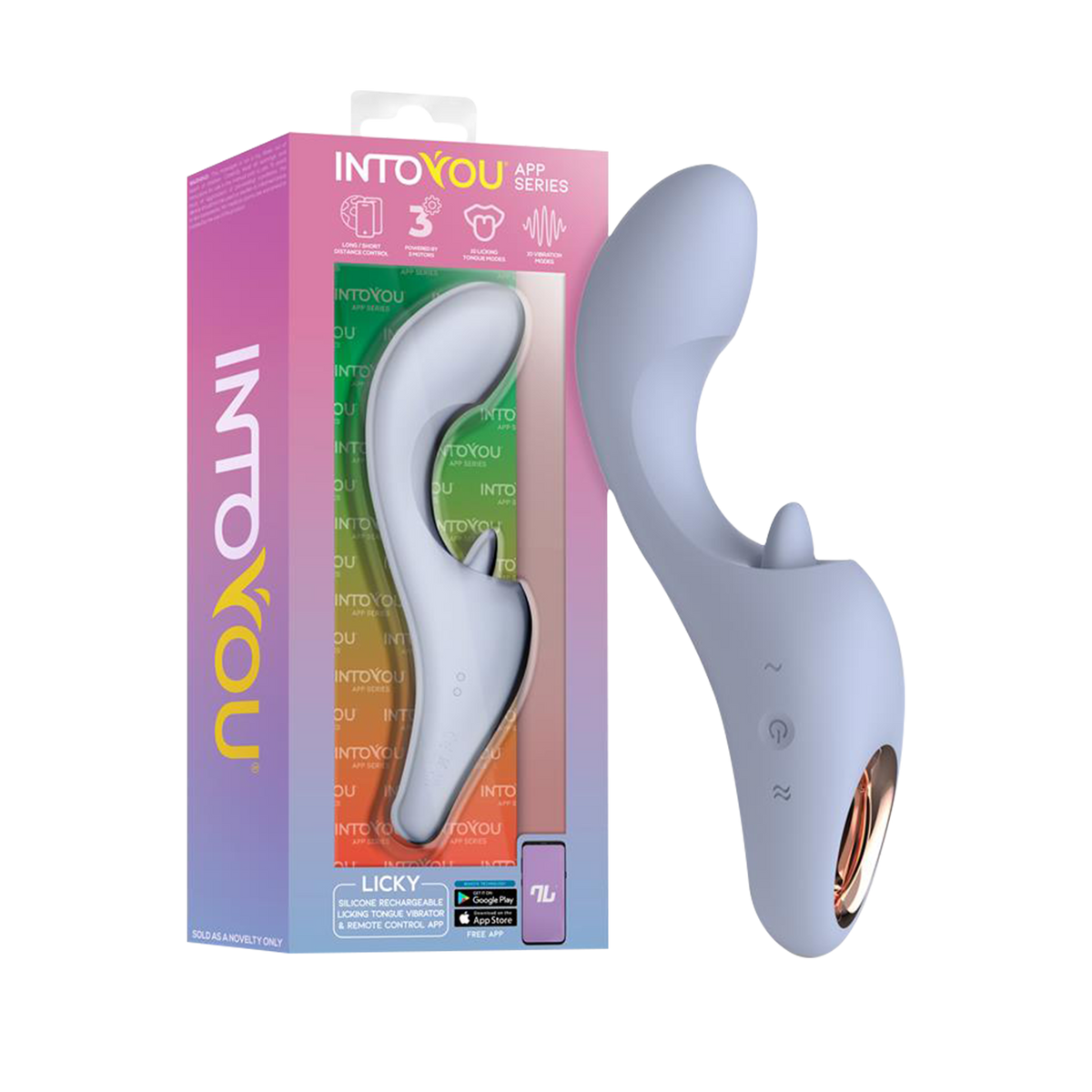 IY - Licky - Likkende tongvibrator met app