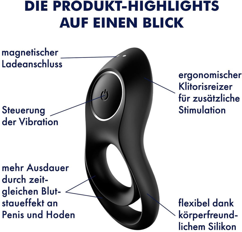 Satisfyer Legendary Duo Cockring Vibrator