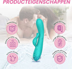 Vibby en reg Essential Pro Rabbit Vibrator Clitoris  en amp G-Spot Stimulatie