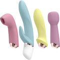 Satisfyer - Marvelous Four - Air Pulse + Vibrator Set - Multicolor