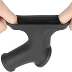 LoveToy  Silk Knights Ring  Vibrerende Penis en Scrotum Sleeve - Ø 2,8 cm