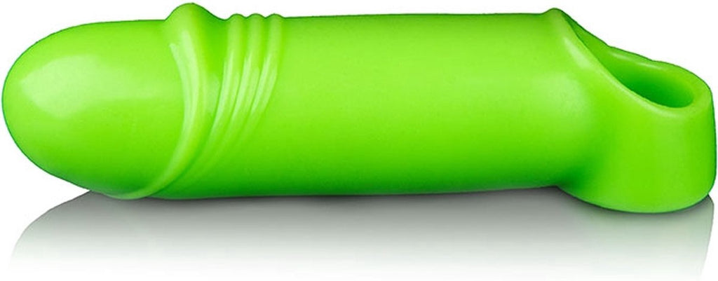 Smooth Thick Stretchy Penis Sheath - Glow in the Dark
