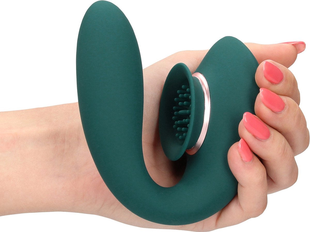 Twitch 3 Rechargeable Vibrator and Suction Forest