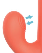 IY Mindy Rabbit Vibrator met kralen en app Oranje