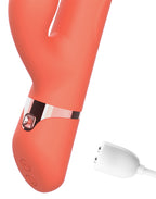 IY Mindy Rabbit Vibrator met kralen en app Oranje