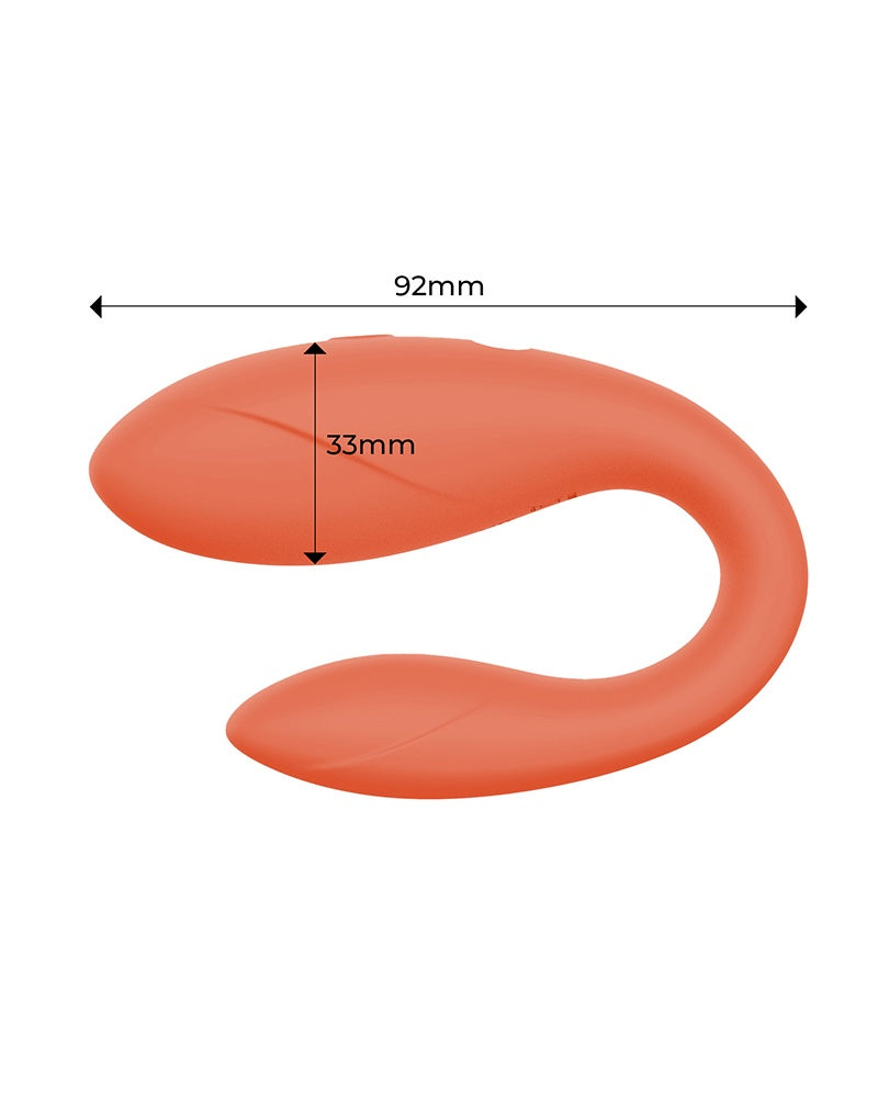 IY Couple Toy Vibrator met app Oranje