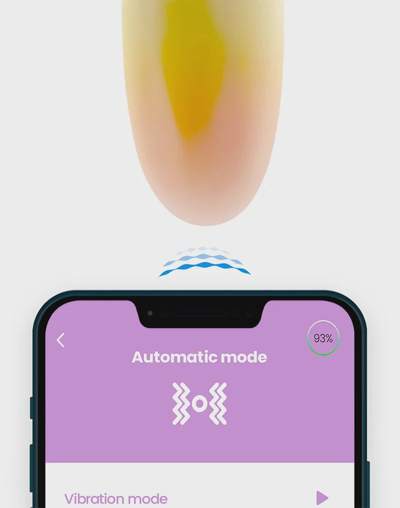 IY Vibrerend Ei met App. Geel/Oranje