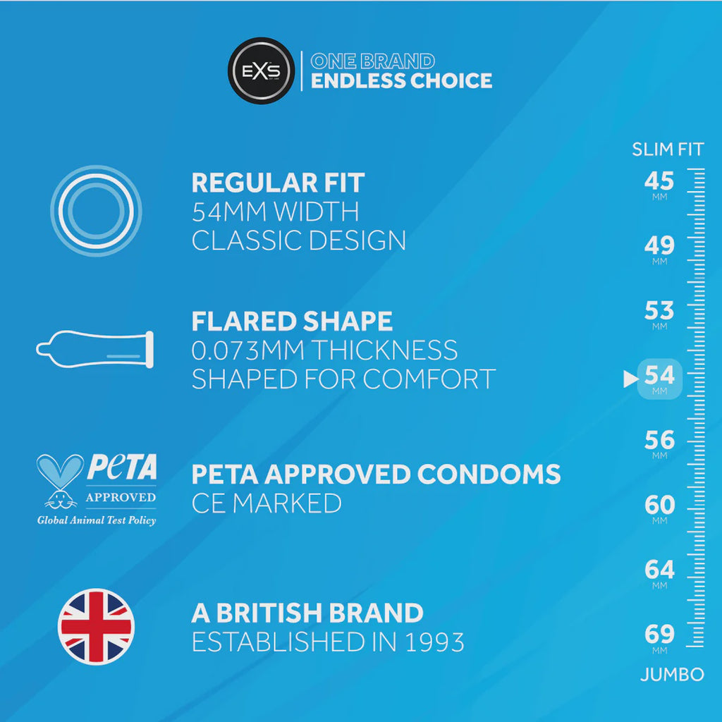 EXS Regular - Condoms - 12 Pieces