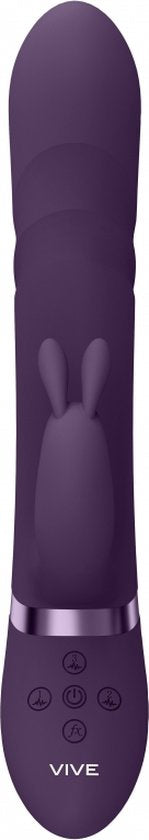 Nari  Vibrating and Rotating Beads, G-Spot Rabbit Purple